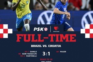 九游下载中心-巴西队3比1胜克罗地亚队，莫德里奇首发60分钟|卢卡·莫德里奇|友谊赛|安胖胖|克罗地亚足球队|伊戈尔·蒂亚戈_新浪体育_新浪新闻